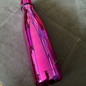 Pink Metallic Water Bottle